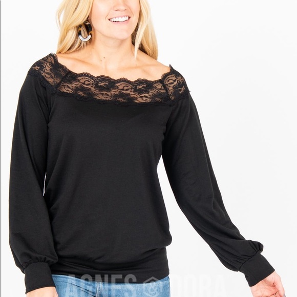 Off Shoulder Black - Picture 1 of 4